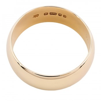 9ct gold 7.5g Wedding Ring size X